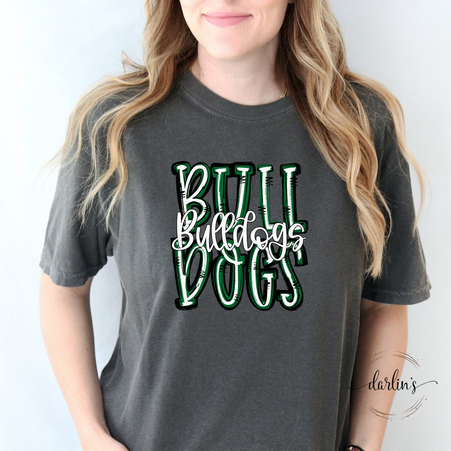 Bull Dogs Spirit Stacked Custom Shirt