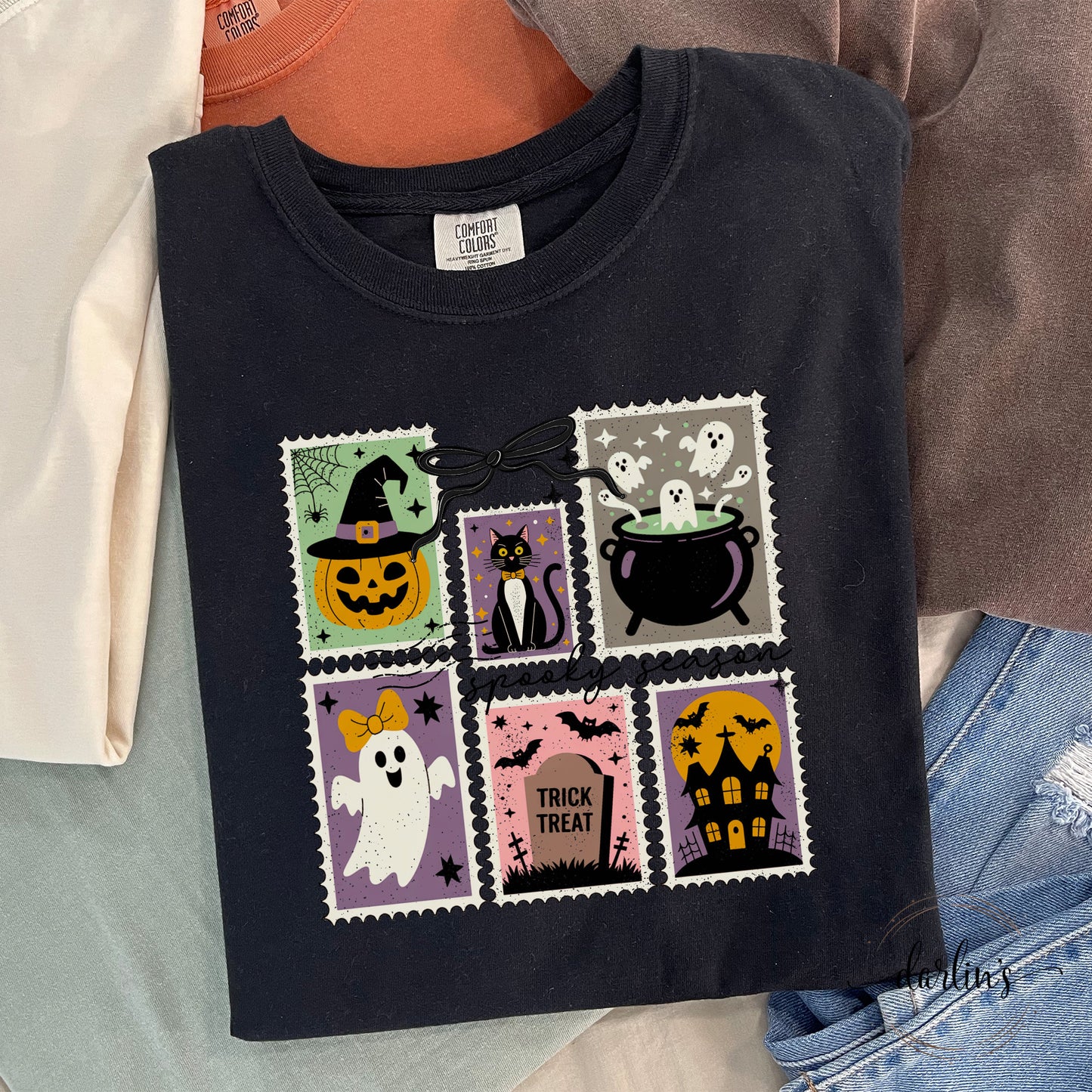 Spooky Season Stamps Shirt