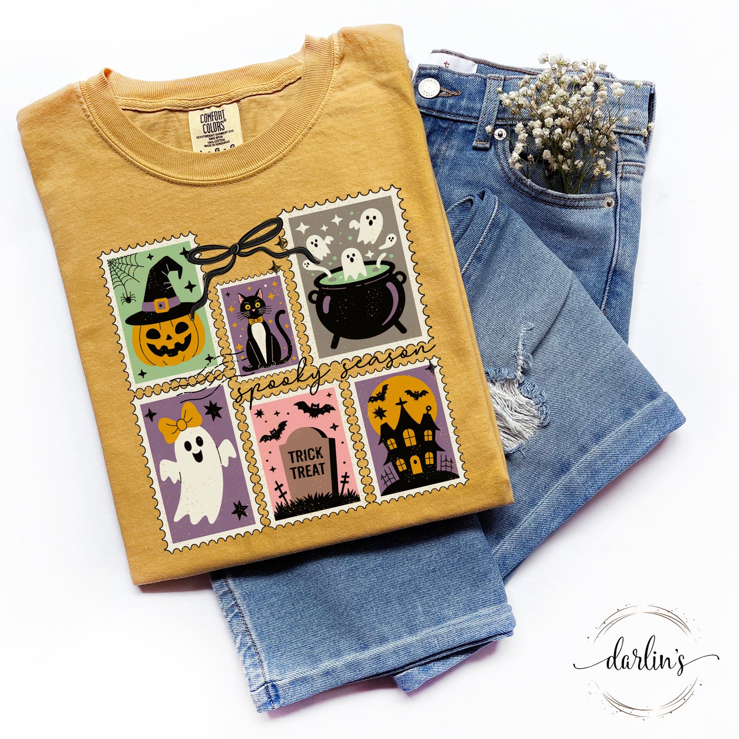 Spooky Season Stamps Shirt