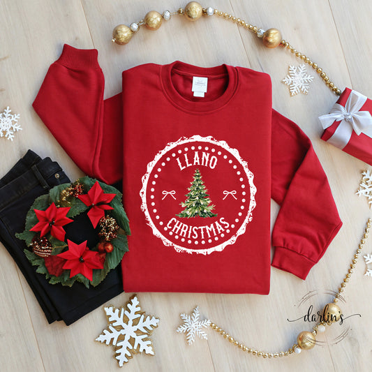 State Christmas Stamp Llano Shirt