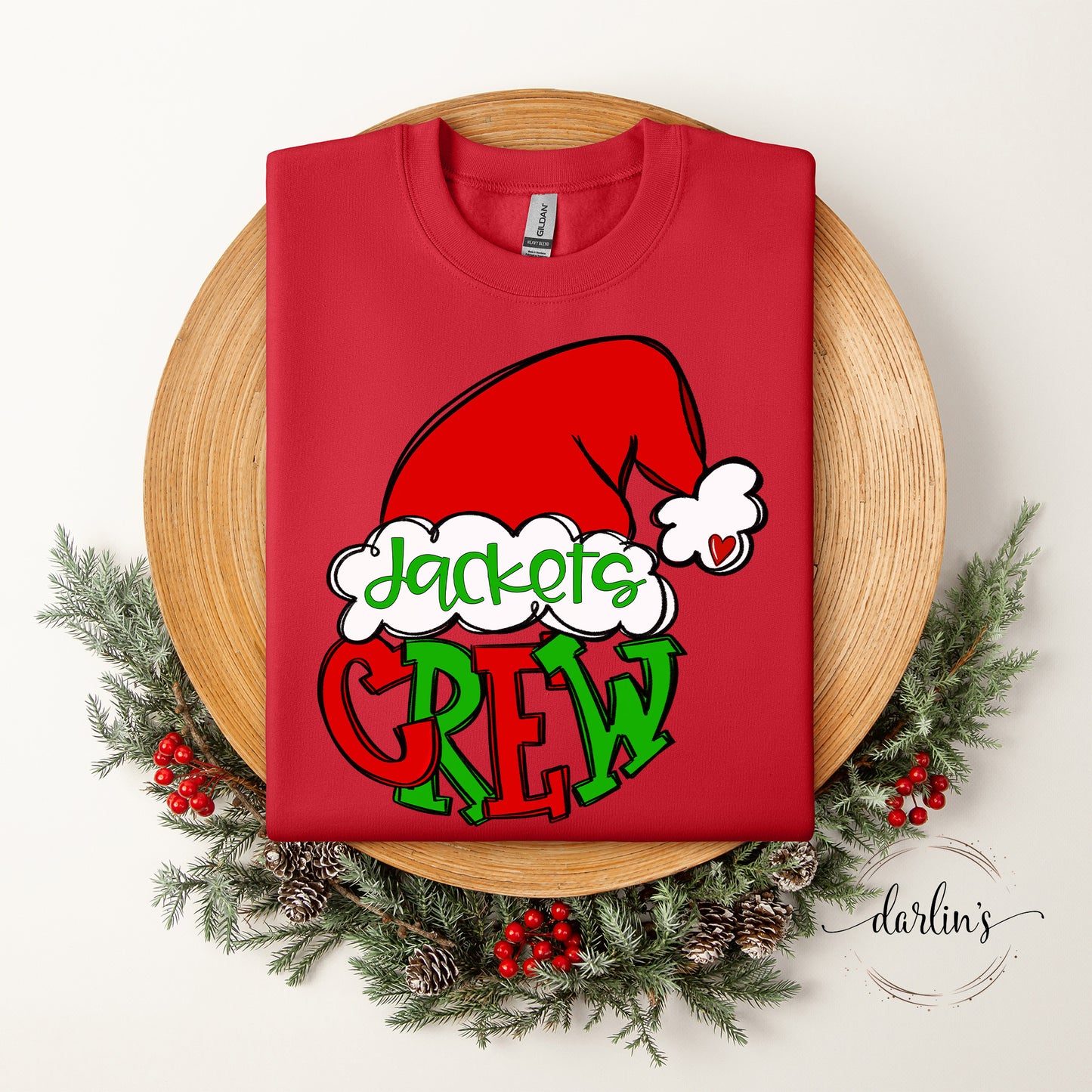 Santa Crew Mascots - Jackets Shirt