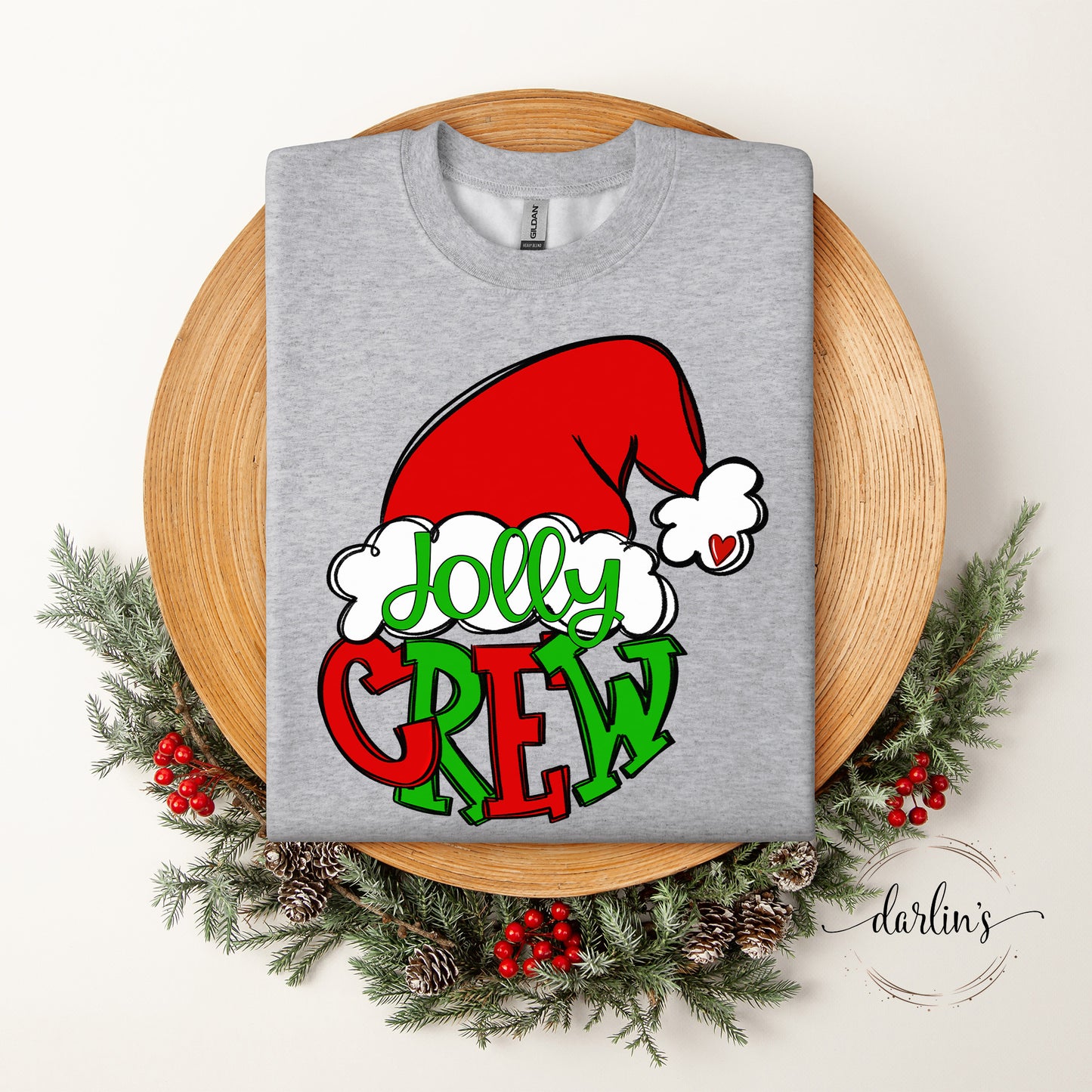 Santa Crew Customizable Shirt