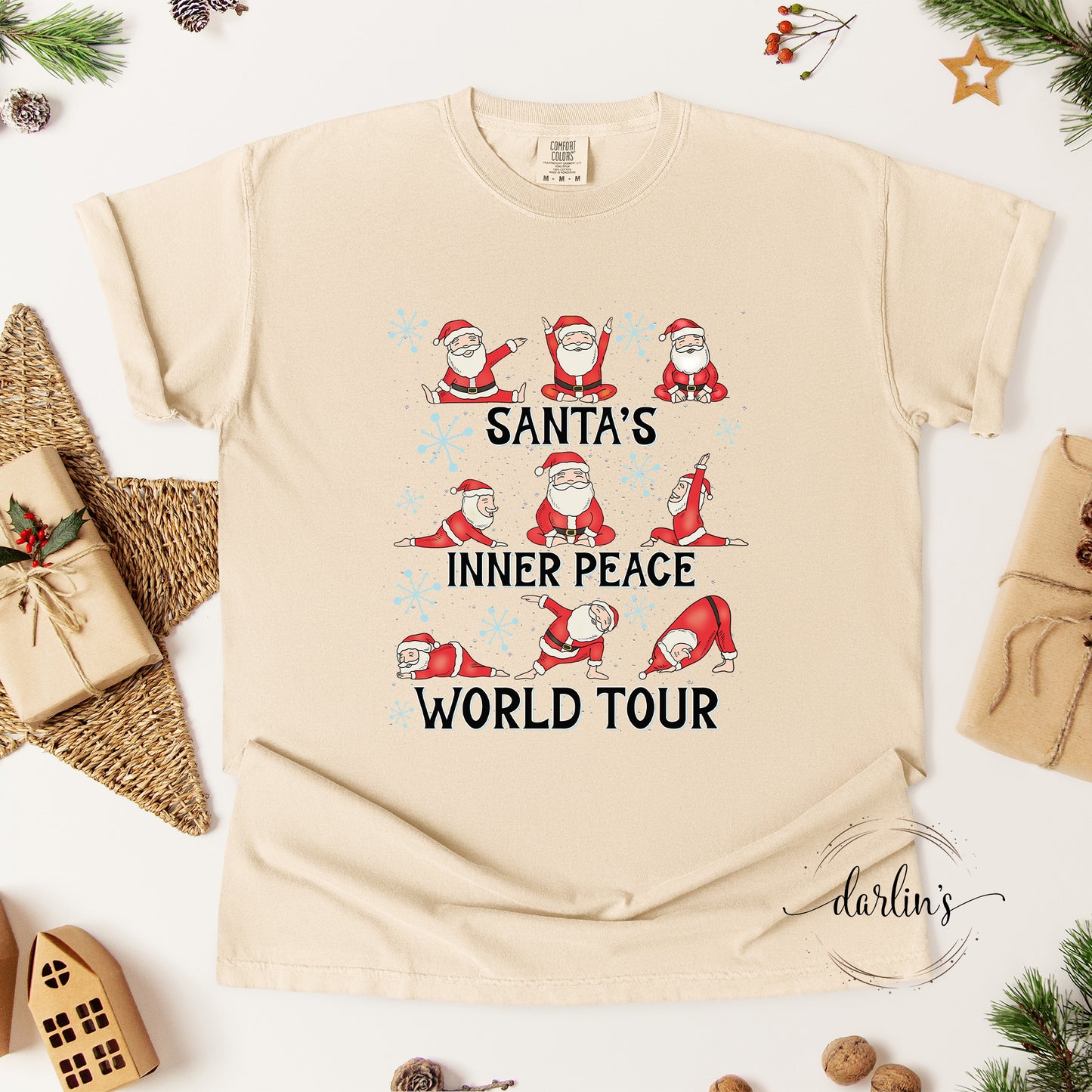 Santa's Inner Peace Tour Shirt
