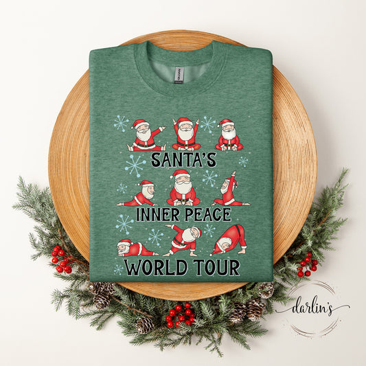 Santa's Inner Peace Tour Shirt