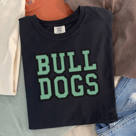 The Prepster Bulldogs Kelly Green