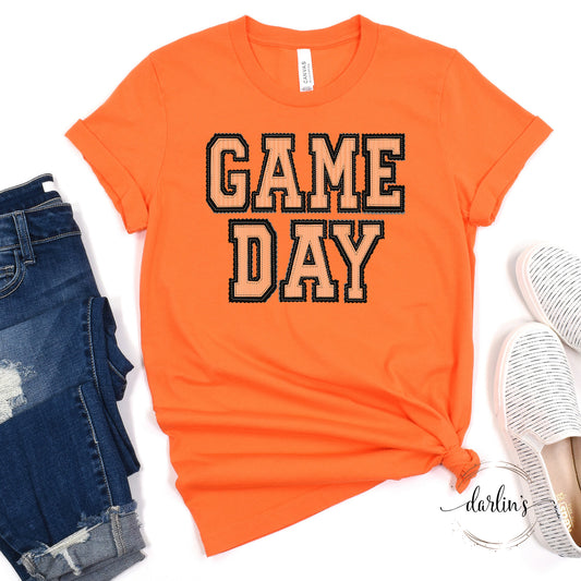 The Prepster Game Day Orange Black