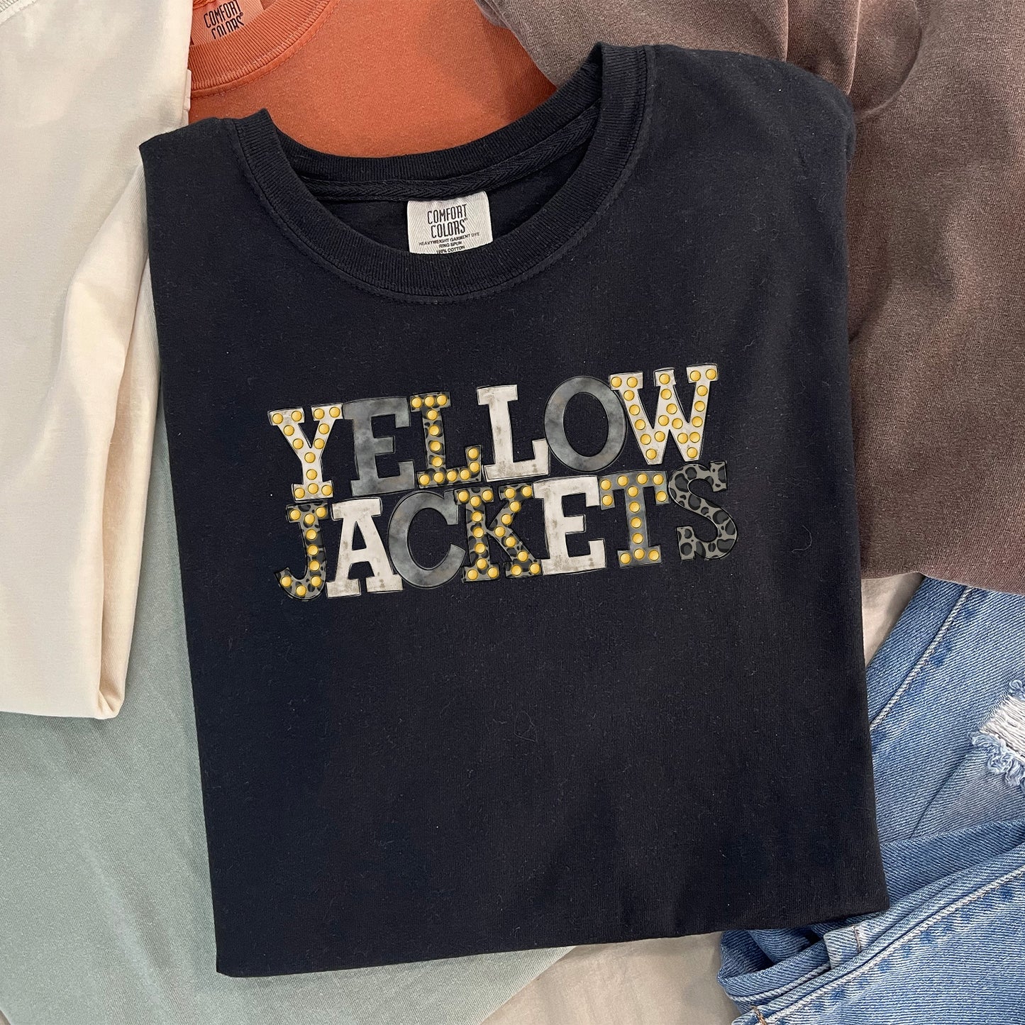 Yellow Jackets - Neutral Marquee Shirt