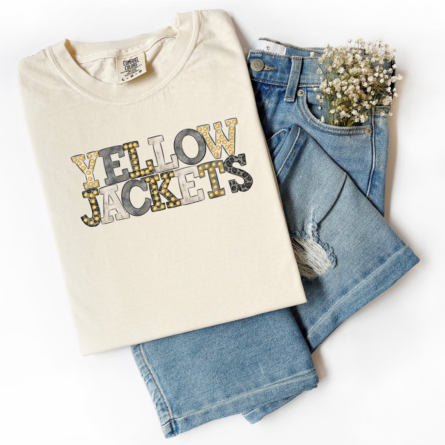 Yellow Jackets - Neutral Marquee Shirt