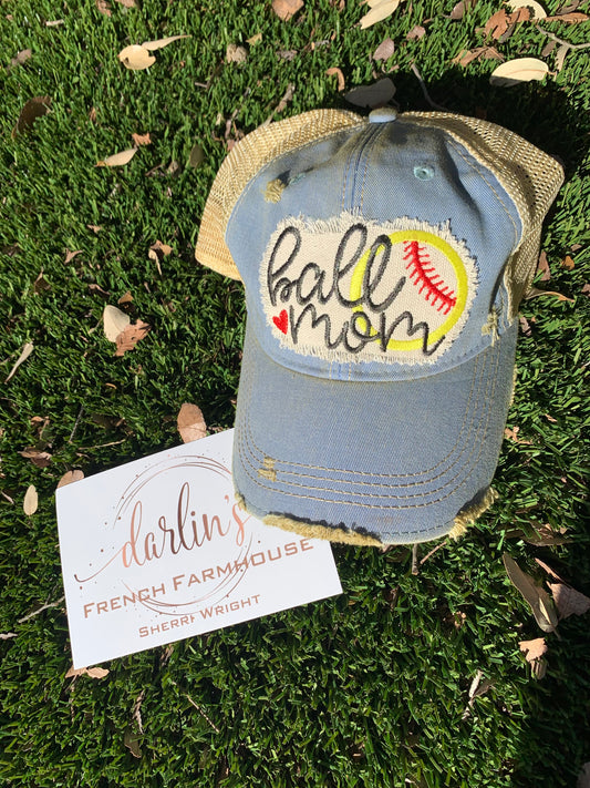 Softball Mom Hat