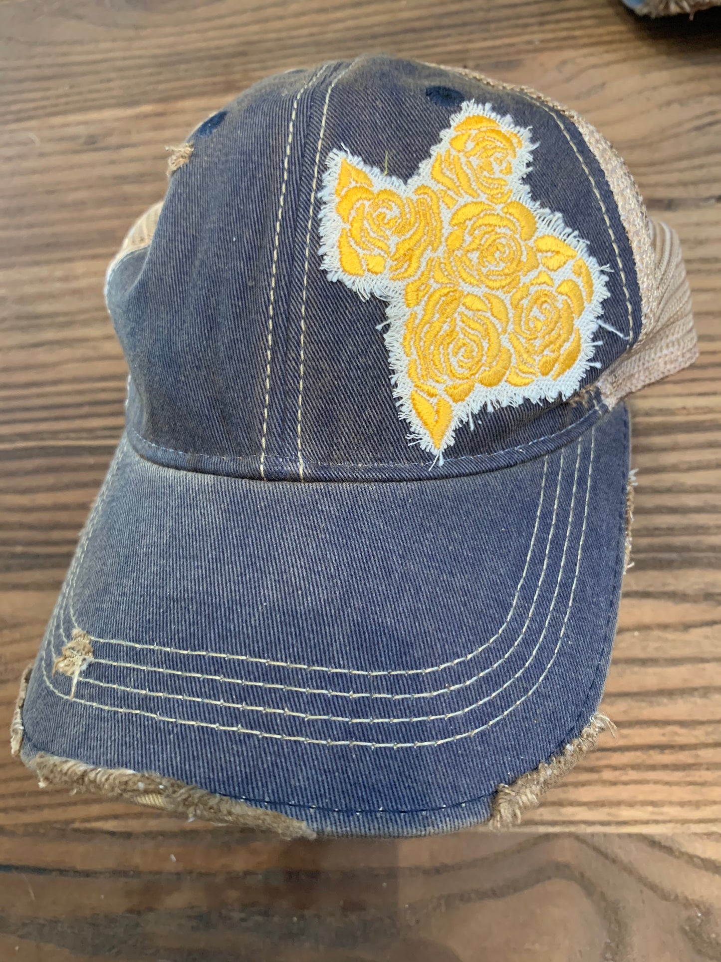 Yellow Rose on Texas Hat