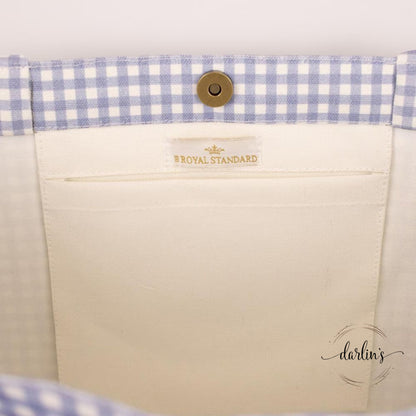 Gingham Classic Tote