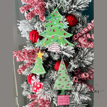 Martins Christmas Tree Ornaments Set of 3