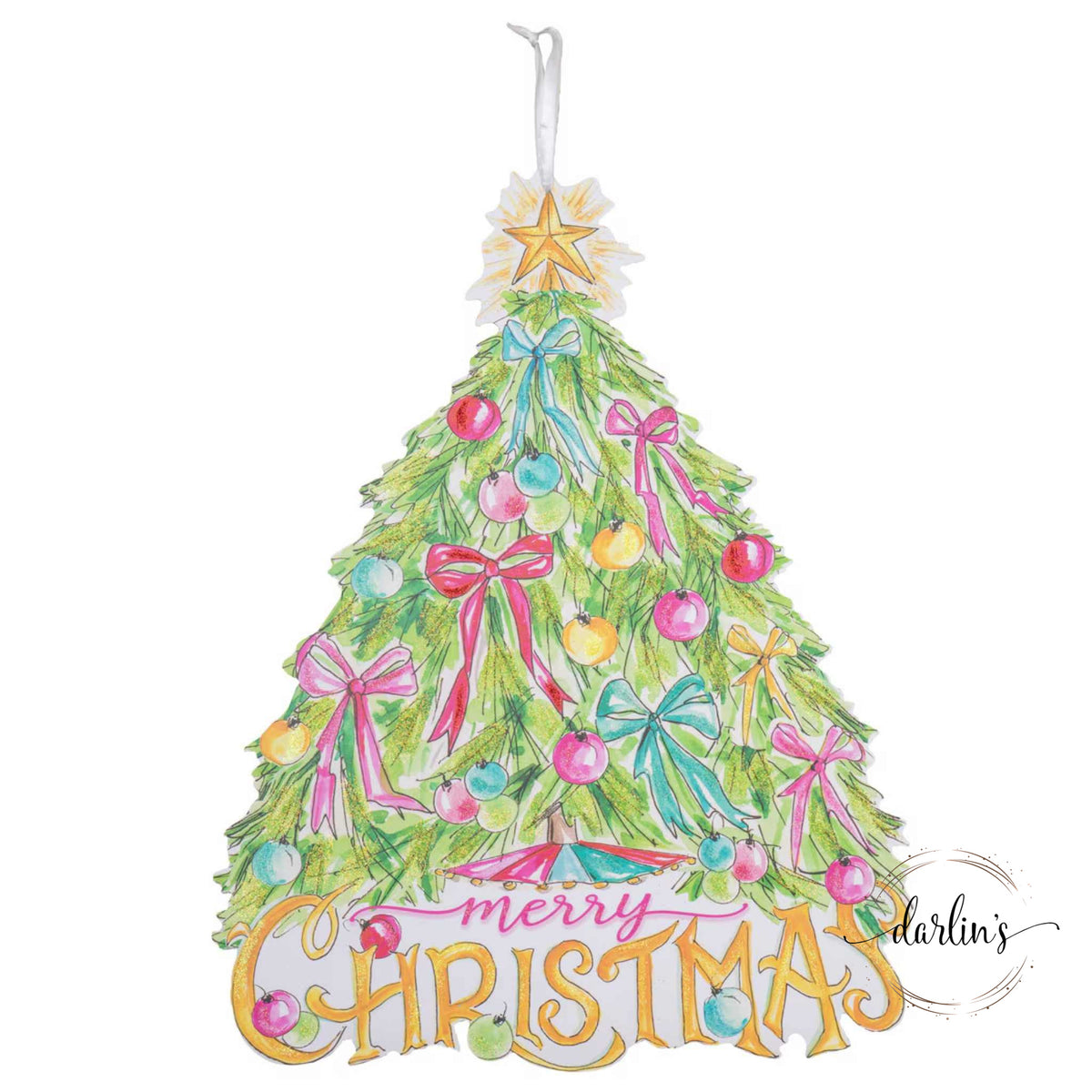 Becks Vintage Tree Door Hanger