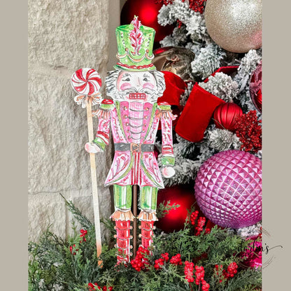 Becks Pink Nutcracker Stake