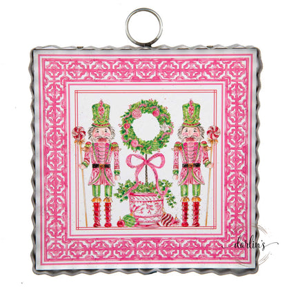 Mini Becks Pink Nutcrackers