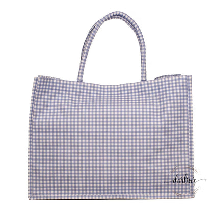 Gingham Classic Tote