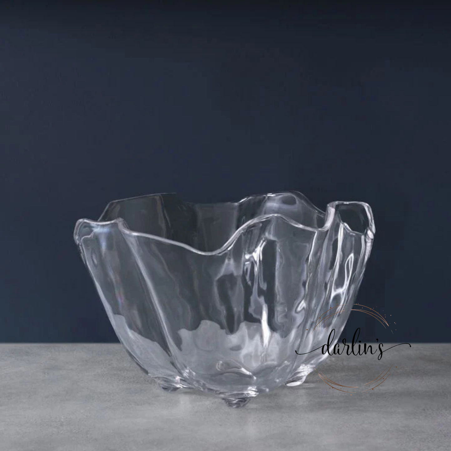 Ice Bucket Clear - Acrylic - Monogram Initial