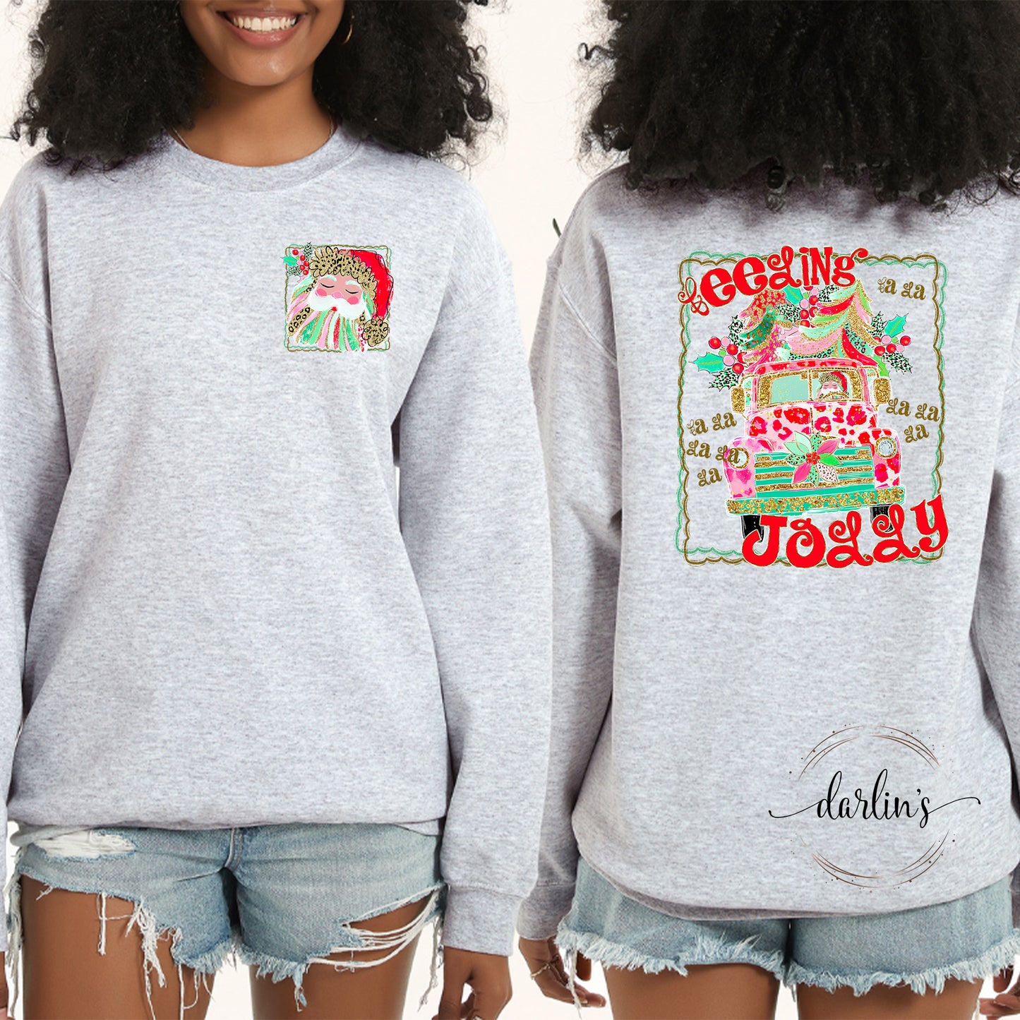 Feeling Jolly Front And Back Shirt
