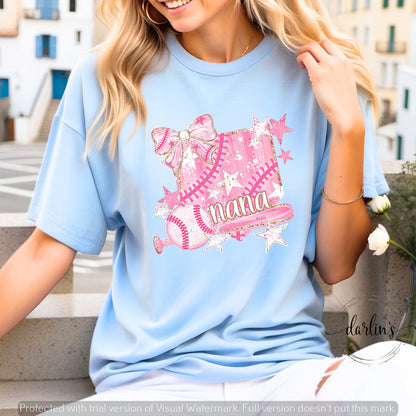 Baseball Family Name Customizable Shirt