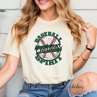 Baseball Spirit Bulldogs Shirt