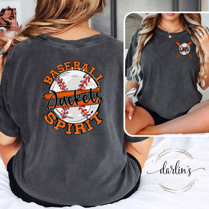 Baseball Spirit LHS Jackets - Back With Pocket Shirt