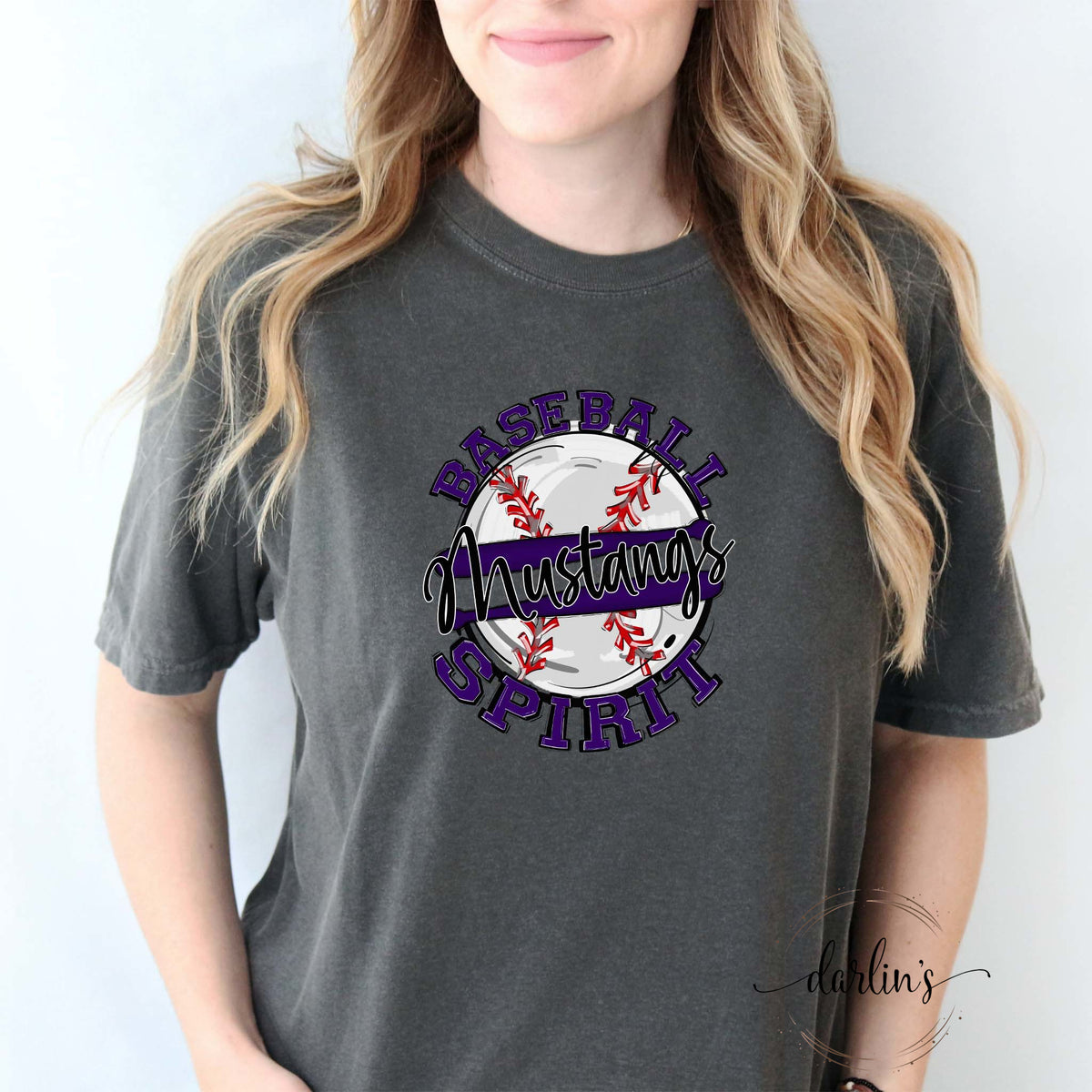 Baseball Spirit Mustangs Shirt