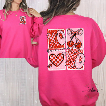 Be Mine Squares With Pocket Shirt