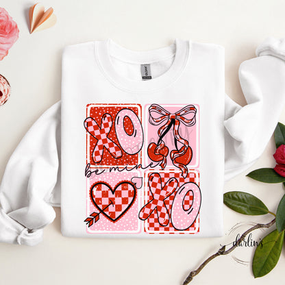 Be Mine Squares Shirt