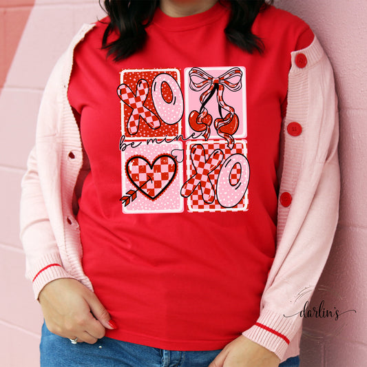 Be Mine Squares Shirt