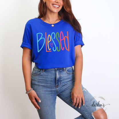 Blessed Lettering Shirt