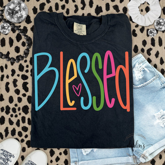 Blessed Lettering Shirt