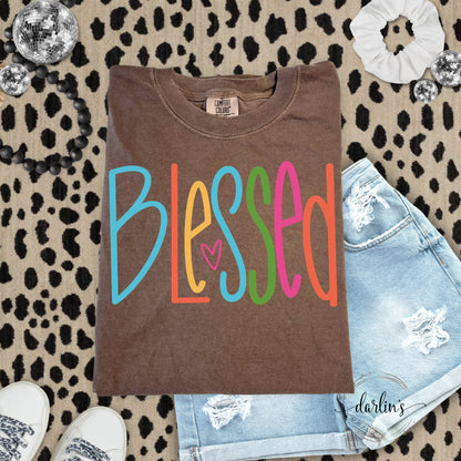 Blessed Lettering Shirt