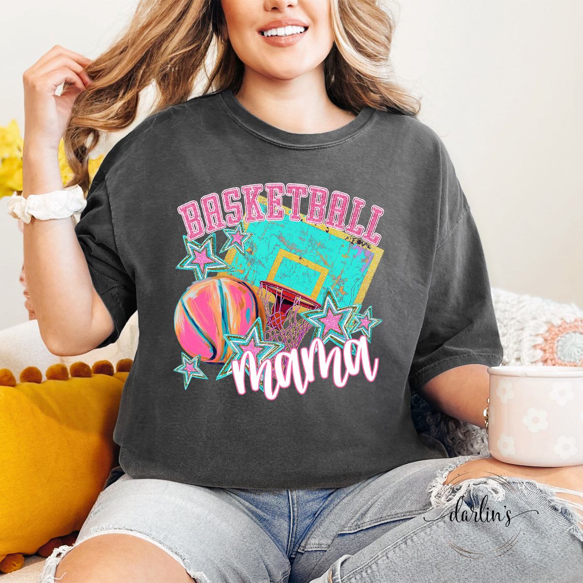 Bright Basketball Custom Shirt