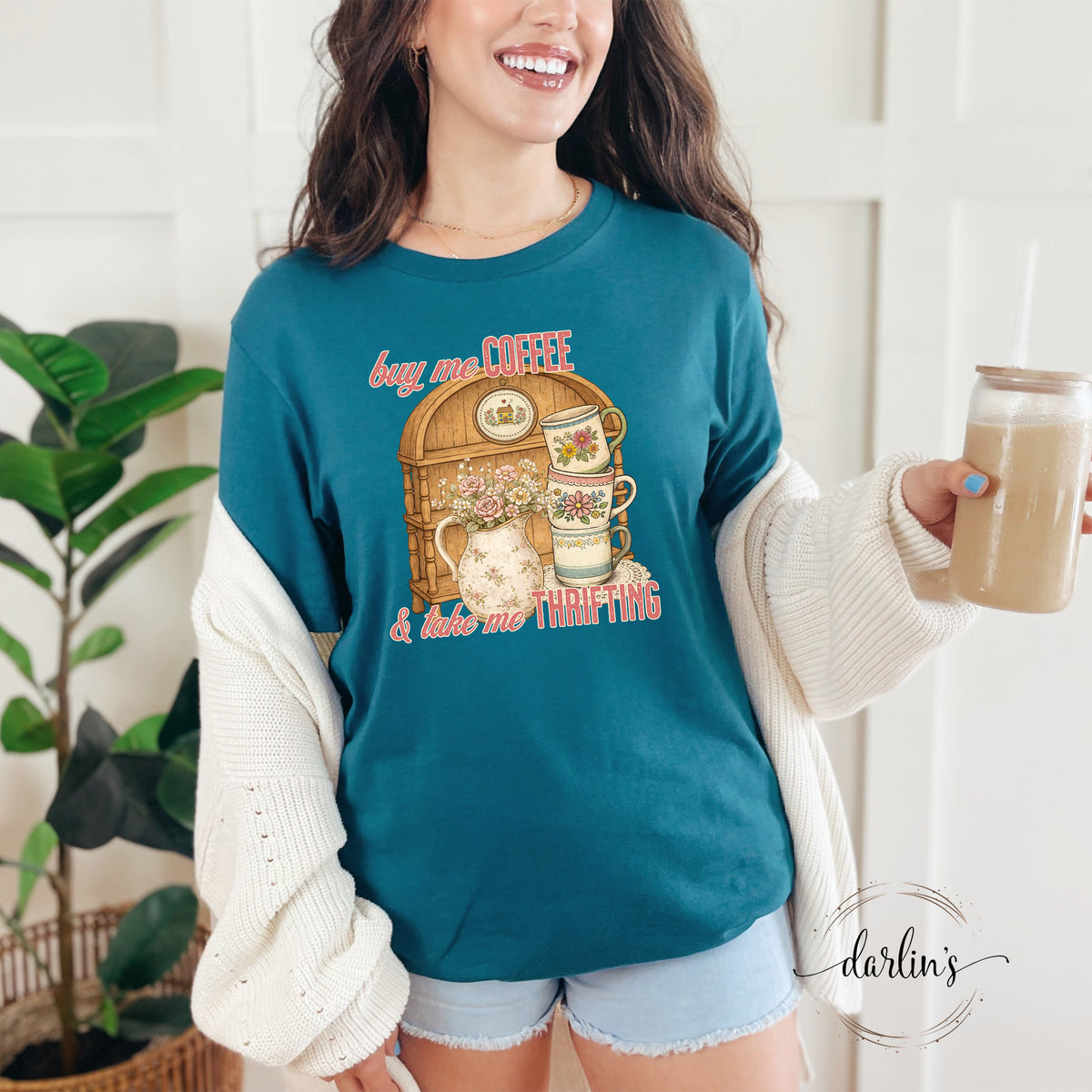 Buy Me Coffee And Take Me Thrifting Shirt