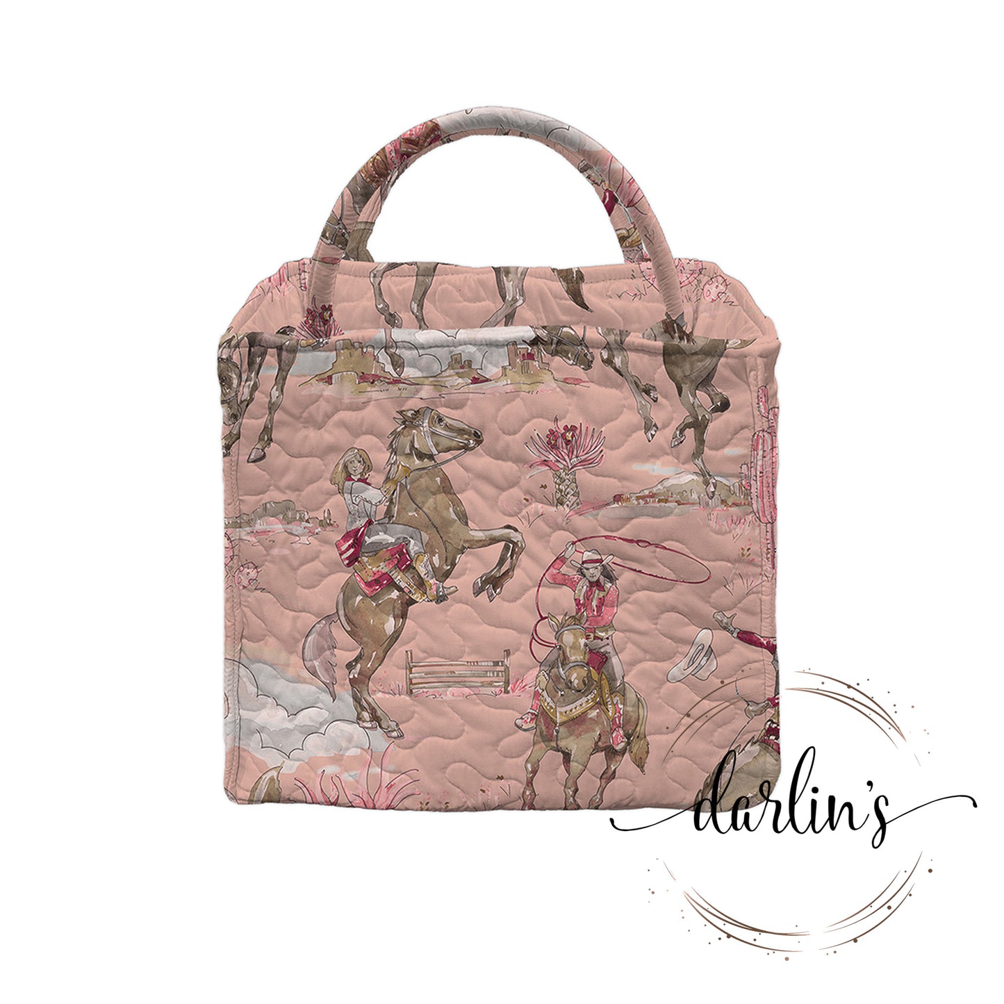 Tote Bag - Birdie Rose - Monogrammed