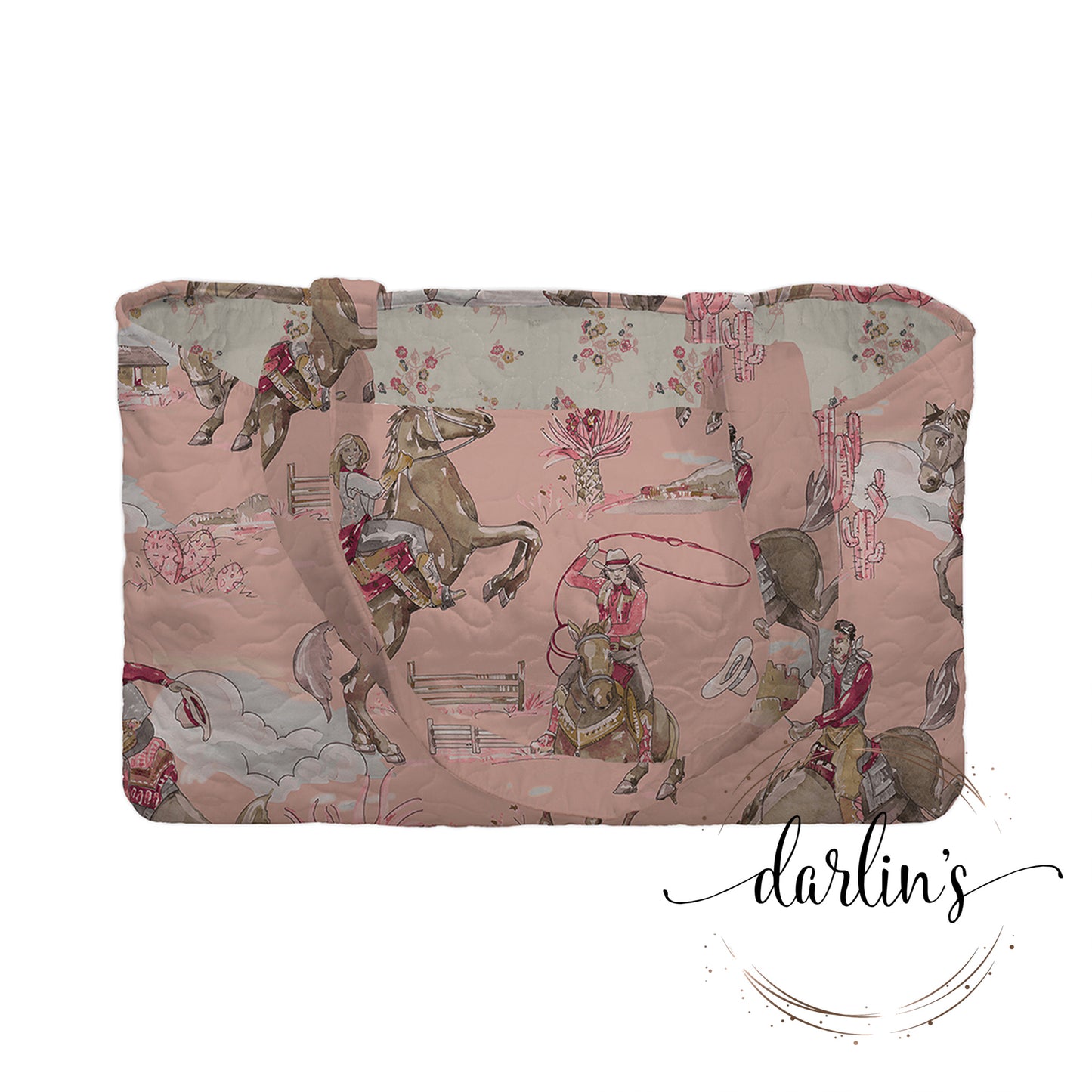 Tote Bag - Birdie Rose - Monogrammed