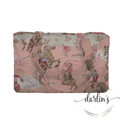 Tote Bag - Birdie Rose - Monogrammed