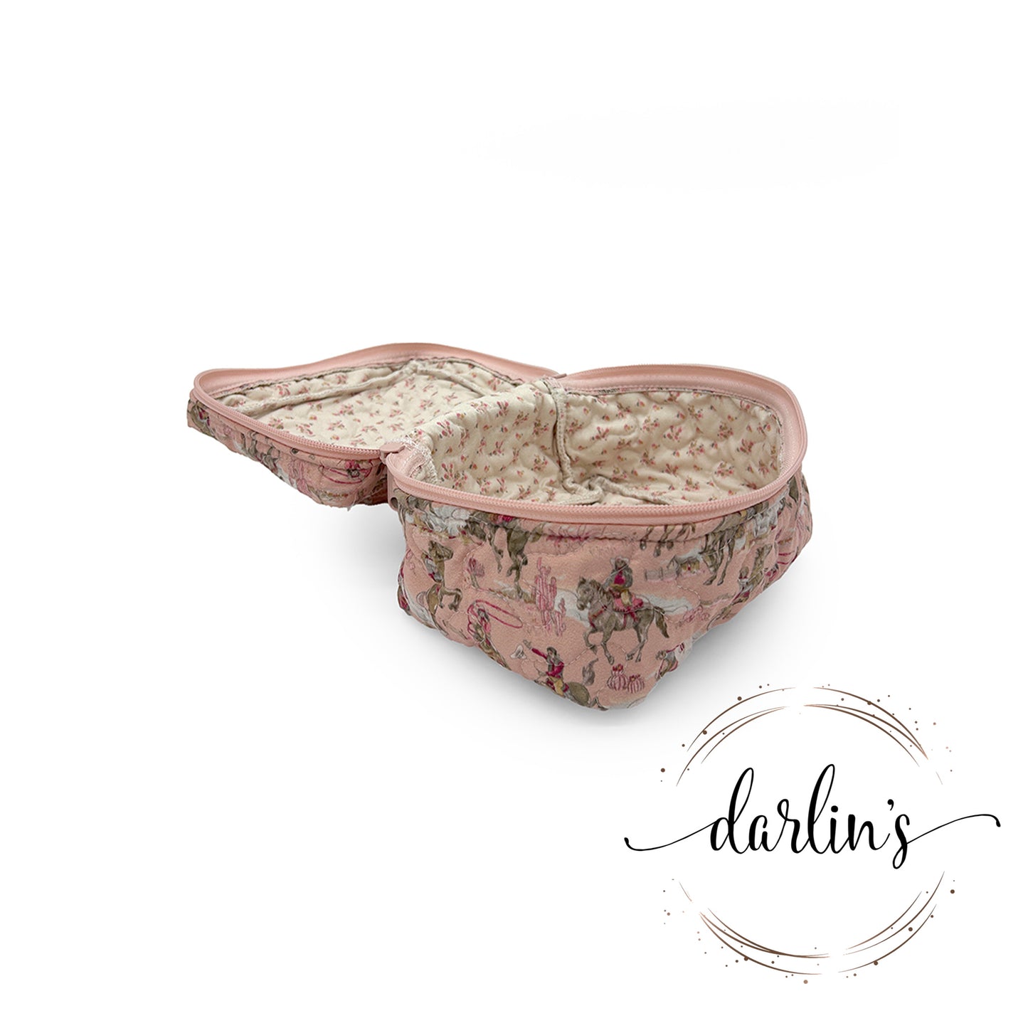 Travel Case - Birdie Rose - Monogrammed