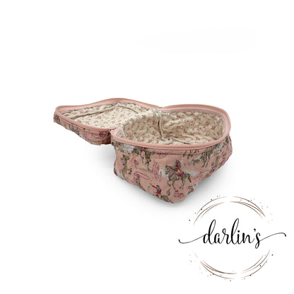 Travel Case - Birdie Rose - Monogrammed