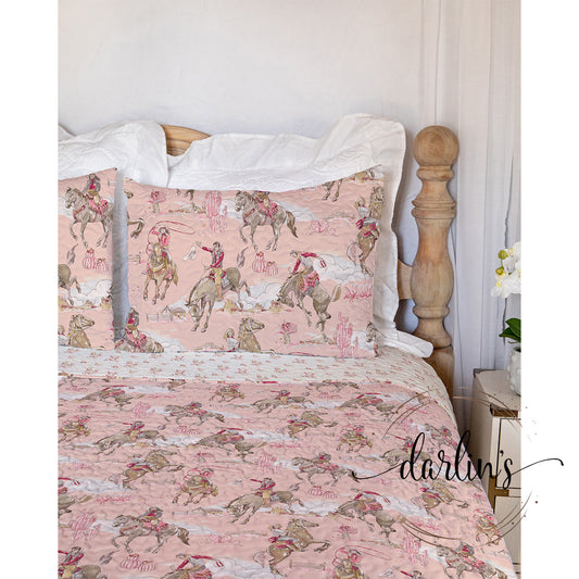 Standard Shams Set of 2 - Birdie Rose