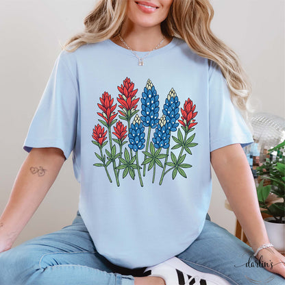 Blue Bonnets Version 1 Shirt