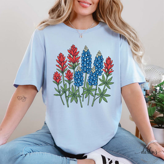 Blue Bonnets Version 1 Shirt