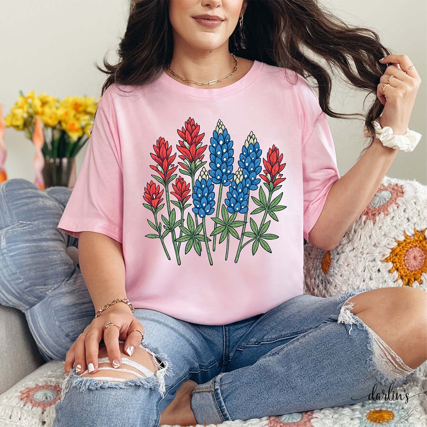 Blue Bonnets Version 1 Shirt