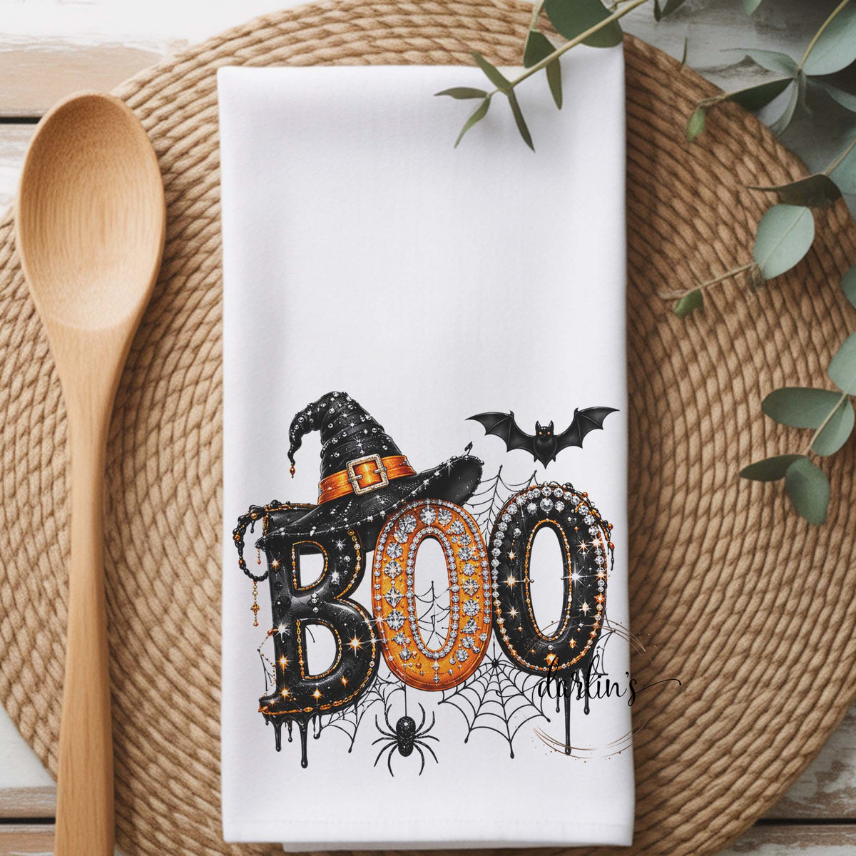 Boo Witchy Kitchen Towel