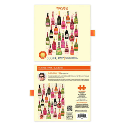 Bubble Pop Fiz 500 Piece Christmas Puzzle