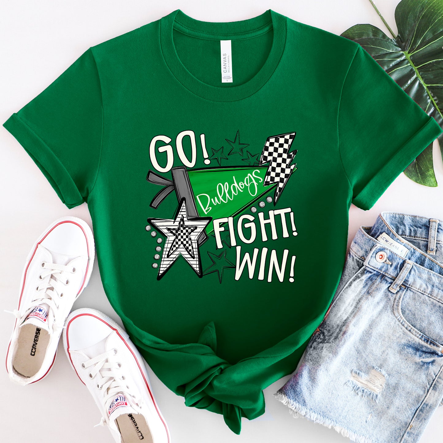 Bulldogs - Go Fight Win Pennants Shirt