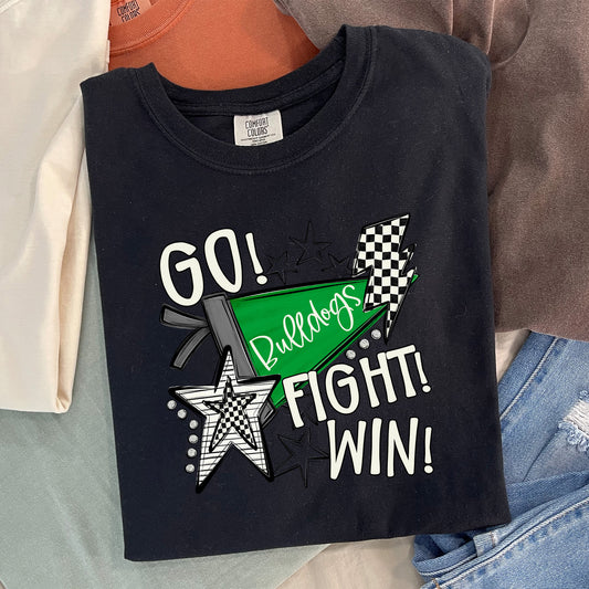 Bulldogs - Go Fight Win Pennants Shirt