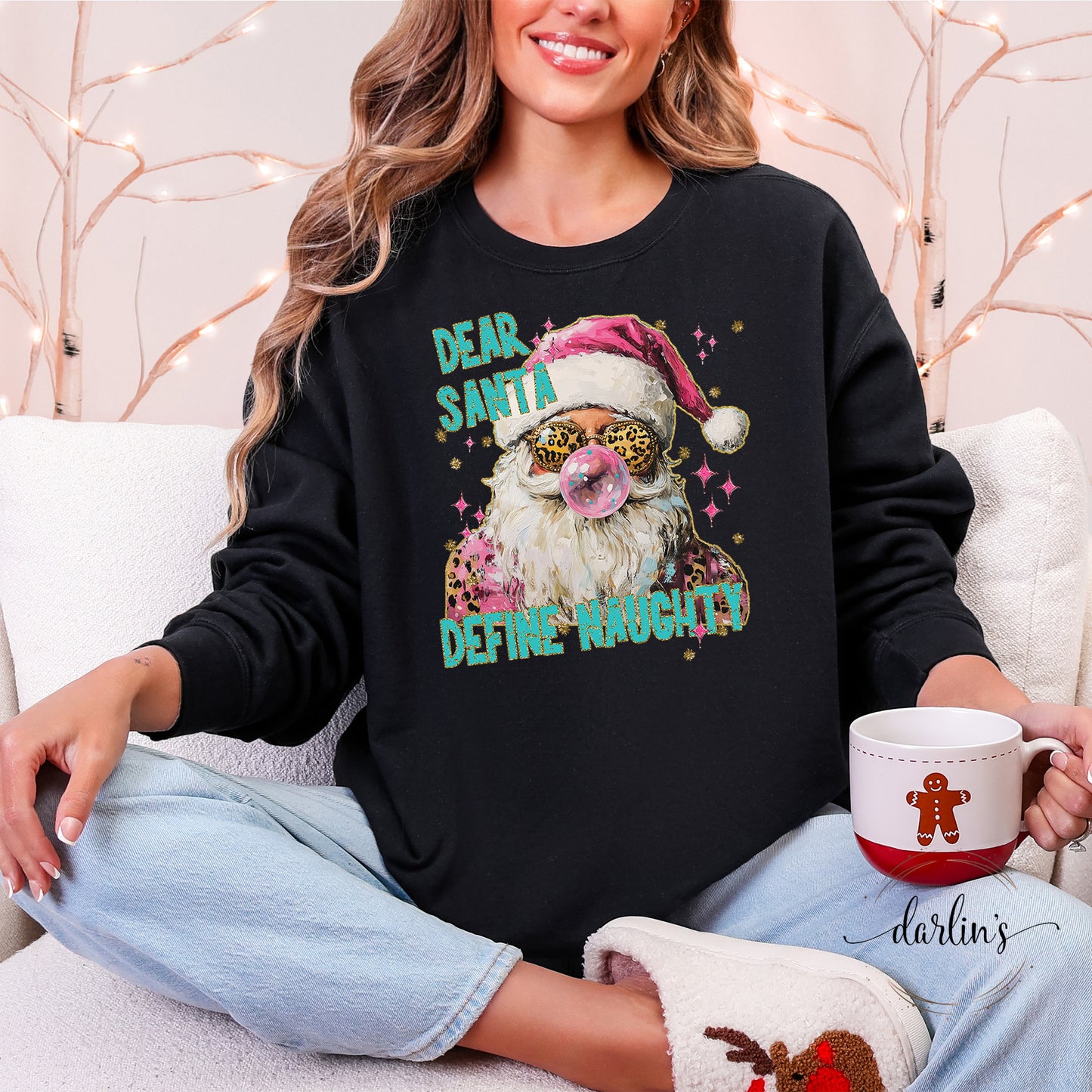 Dear Santa Define Naughty Shirt