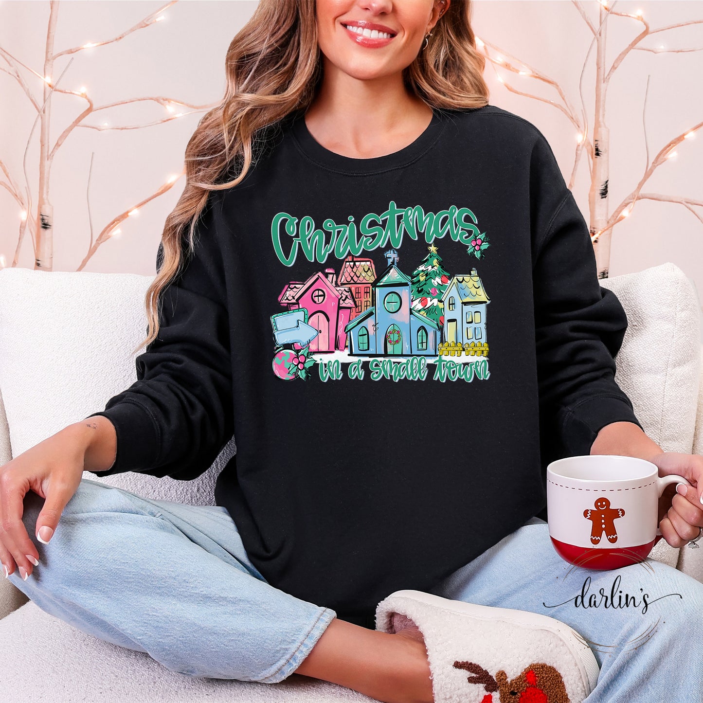 Christmas In A Small Town Shirt
