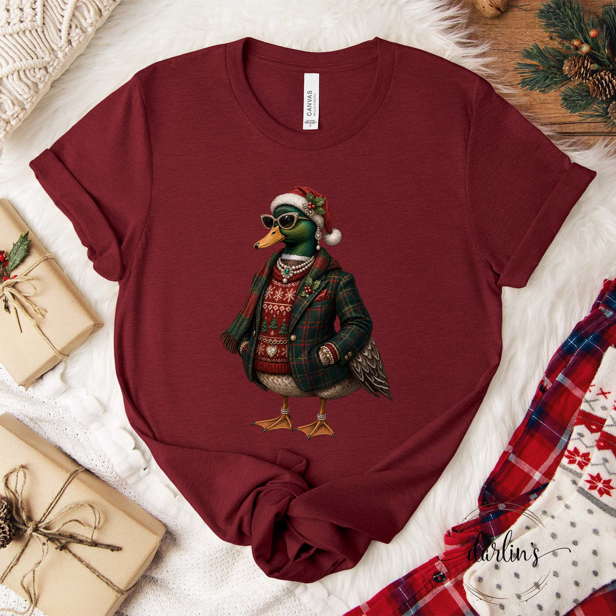 Christmas Mallard Shirt